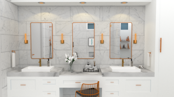 Online design Modern Bathroom by Mini G. thumbnail