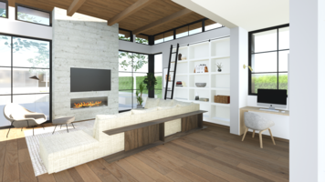 Online design Contemporary Living Room by Shannon W. thumbnail