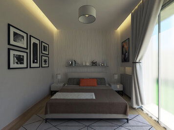 Online design Modern Bedroom by Farah H. thumbnail