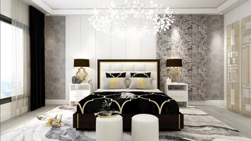 Online design Transitional Bedroom by Jasmine S. thumbnail