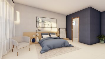 Online design Contemporary Bedroom by Martha G. thumbnail