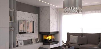 Online design Modern Living Room by Adelina G. thumbnail