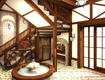 Online design Country/Cottage Hallway/Entry by Alla M. thumbnail