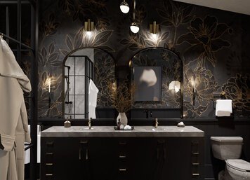 Online design Glamorous Bathroom by Lauren O. thumbnail