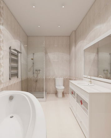Online design Contemporary Bathroom by Luba K. thumbnail