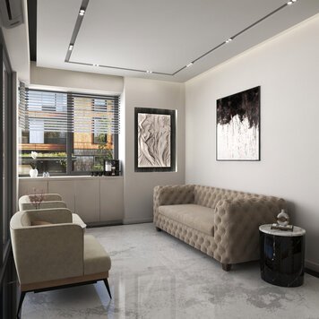 Online design Modern Living Room by Kerem A. thumbnail