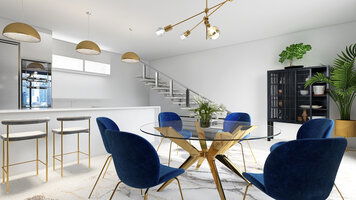 Online design Modern Dining Room by Erika F. thumbnail