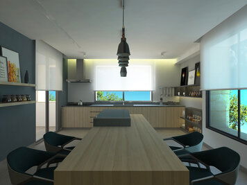 Online design Modern Kitchen by Farah H. thumbnail