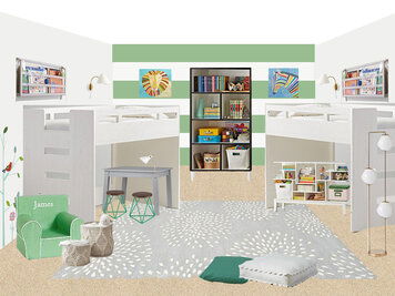 Online design Contemporary Kids Room by Amisha D. thumbnail