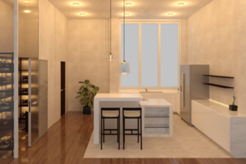 Online design Contemporary Kitchen by Olivia V. thumbnail