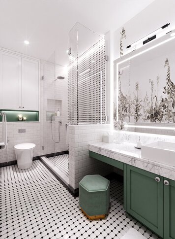 Online design Contemporary Bathroom by Edelyn P. thumbnail