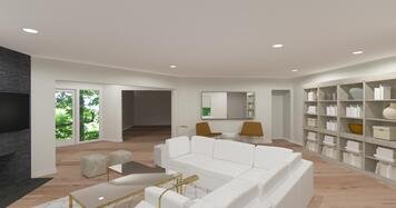 Online design Modern Living Room by Britney M. thumbnail