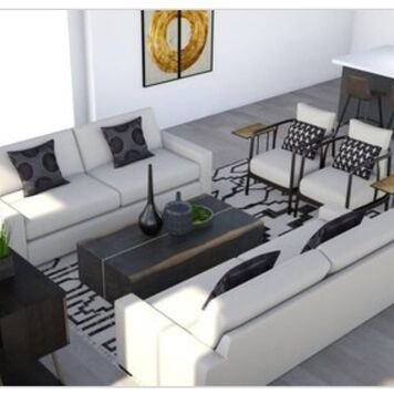 Online design Contemporary Living Room by Linde P. thumbnail