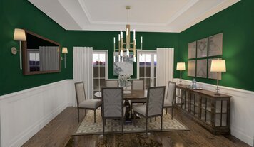 Online design Traditional Dining Room by RoWanna L. thumbnail