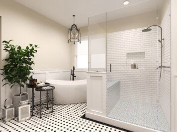 Online design Eclectic Bathroom by Aida A. thumbnail