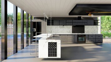 Online design Modern Kitchen by Dania K. thumbnail