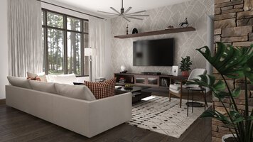 Online design Transitional Living Room by Nikola P. thumbnail