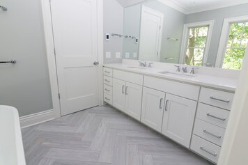 Online design Transitional Bathroom by Aleighen B. thumbnail