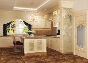 Online design Traditional Kitchen by Nora B. thumbnail