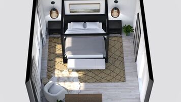 Online design Modern Bedroom by Linde P. thumbnail