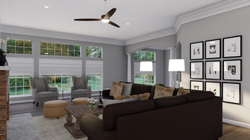 Online design Transitional Living Room by Picharat A. thumbnail