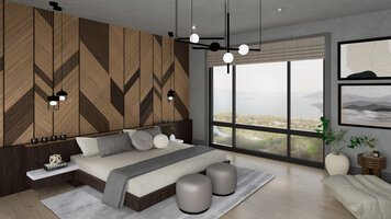 Online design Contemporary Bedroom by Emina A. thumbnail