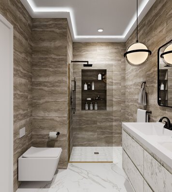 Online design Modern Bathroom by Berkeley H. thumbnail
