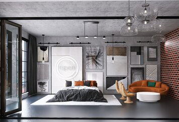 Online design Modern Bedroom by Ana A. thumbnail