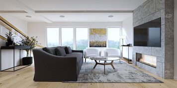 Online design Contemporary Living Room by Sahar M. thumbnail