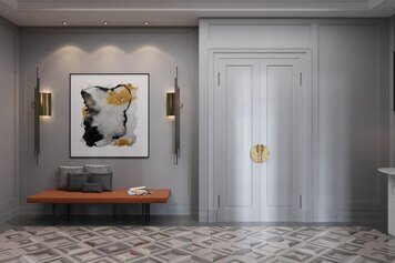 Online design Eclectic Hallway/Entry by Ingy T. thumbnail
