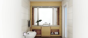 Online design Contemporary Bathroom by Theresa W. thumbnail
