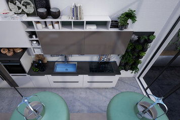 Online design Modern Kitchen by Cristian G. thumbnail