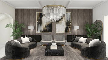 Online design Modern Living Room by Erika F. thumbnail