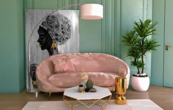 Online design Glamorous Living Room by Klea B. thumbnail
