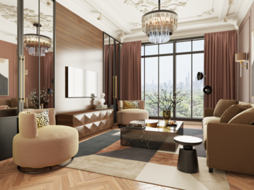Online design Eclectic Living Room by Marya W. thumbnail