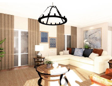 Online design Transitional Living Room by Noraina Aina M. thumbnail
