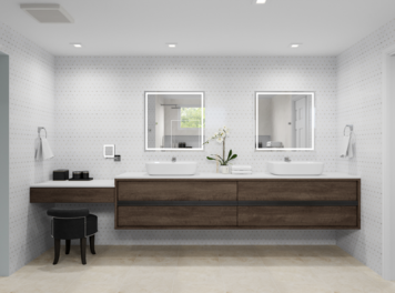 Online design Modern Bathroom by Theresa G. thumbnail