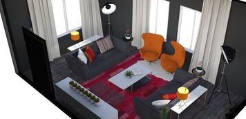 Online design Modern Living Room by Linde P. thumbnail