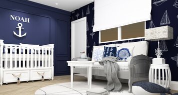Online design Contemporary Kids Room by Erika F. thumbnail
