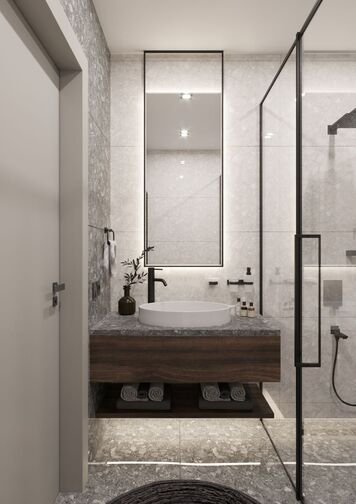 Online design Modern Bathroom by Saida G. thumbnail