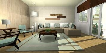 Online design Modern Living Room by Daisy A. thumbnail