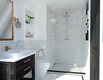 Online design Transitional Bathroom by Abby J. thumbnail