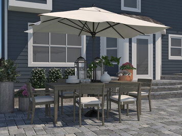 Online design Transitional Patio by Dragana V. thumbnail