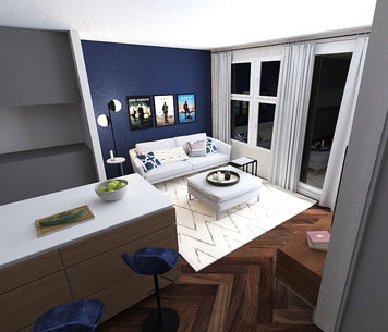 Online design Contemporary Living Room by Janja R. thumbnail