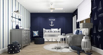 Online design Contemporary Kids Room by Erika F. thumbnail