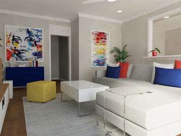 Online design Contemporary Living Room by Selma A. thumbnail