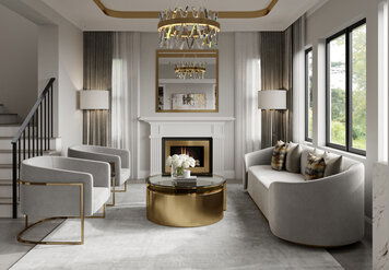 Online design Transitional Combined Living/Dining by Selma A. thumbnail