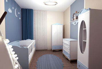 Online design Modern Kids Room by Nazila A. thumbnail