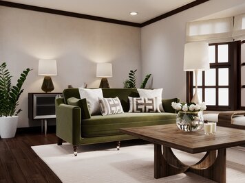 Online design Transitional Living Room by Aida A. thumbnail