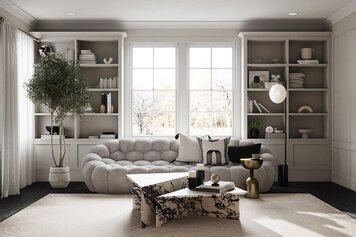 Online design Eclectic Living Room by Marine H. thumbnail